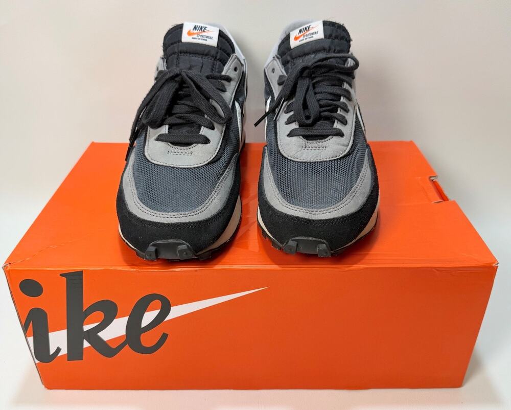 Auth Nike LDWaffle x sacai 'Black Summit White' (BV0073-001) – Men's Size 11.5
